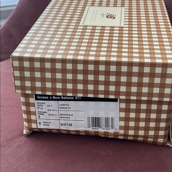 NWT 🏷️ Sezane x New Balance 471 Sneakers - Picture 7 of 12